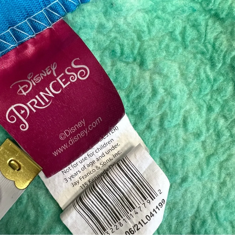 Disney Princess The Little Mermaid Y2K Fleece Blanket 61”x79.5”
